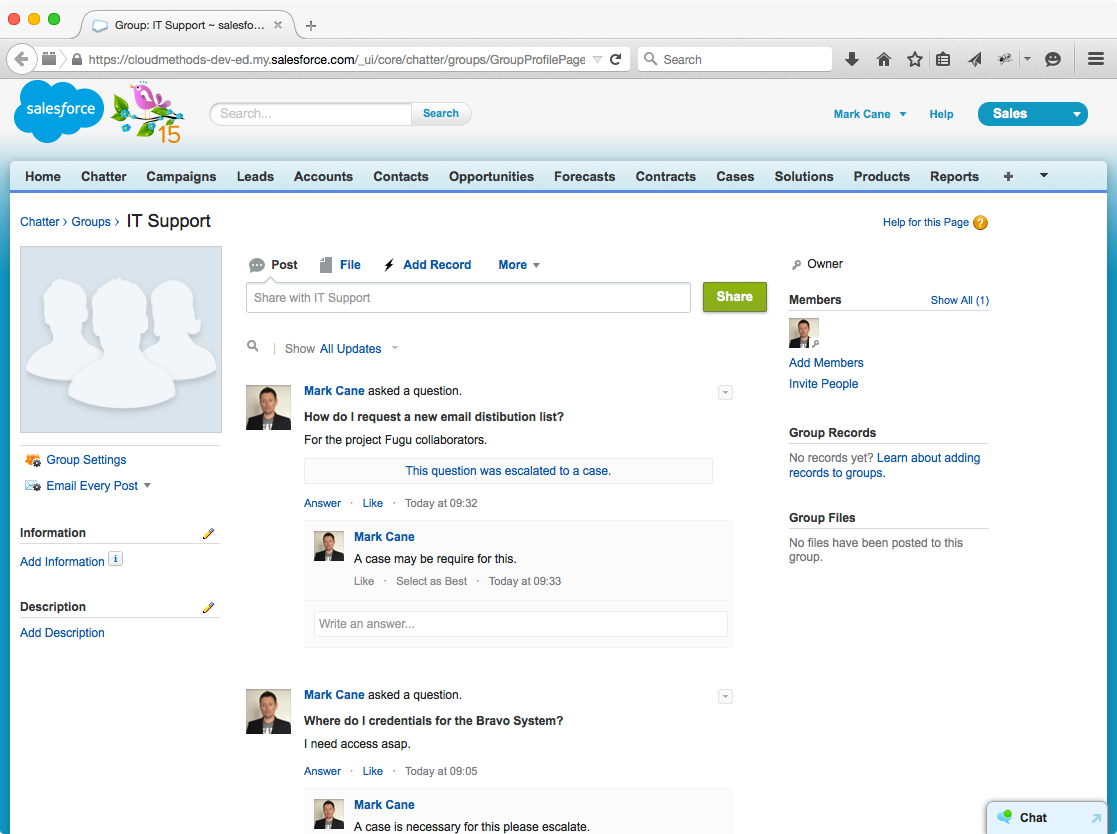 » Spring ’15 Chatter Features